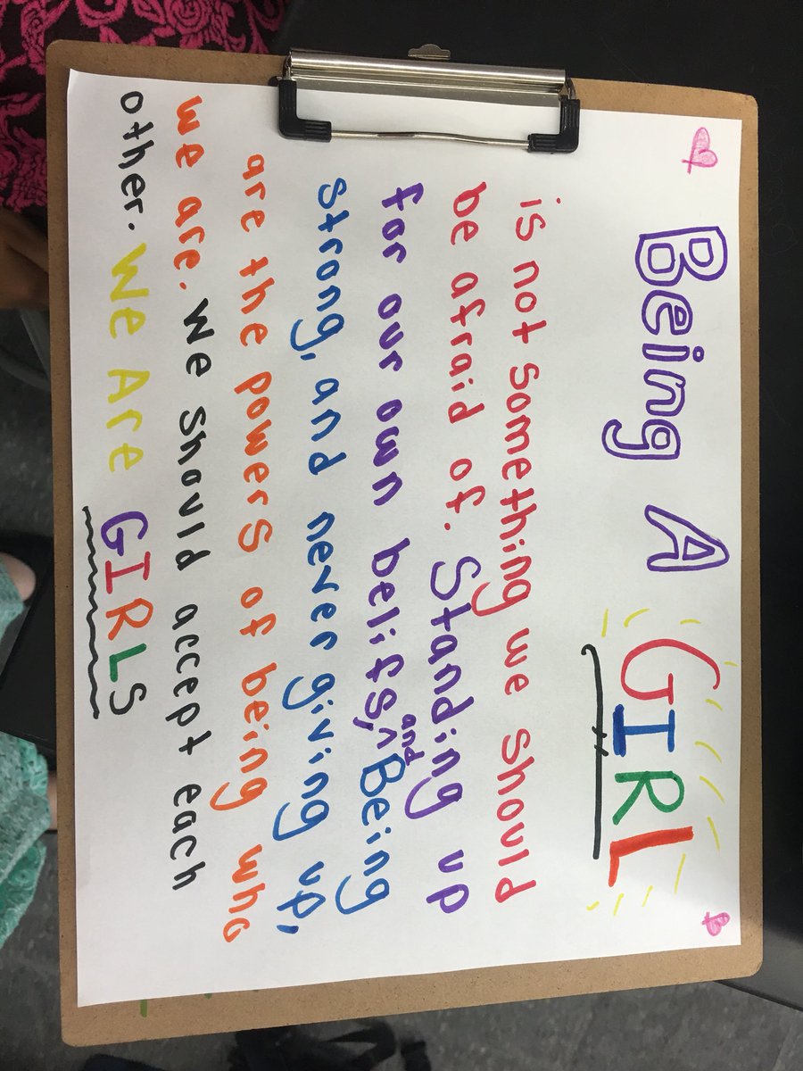 lovegi31's tweet photo. #ShineGEMNation What it means to be a girl! https://t.co/oy5H0dMnQd