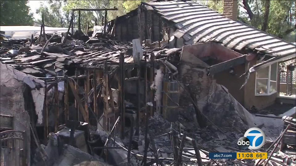 CanyonFire2 UPDATE: 60 percent containment; total of 9,217 acres burned, fire officials say