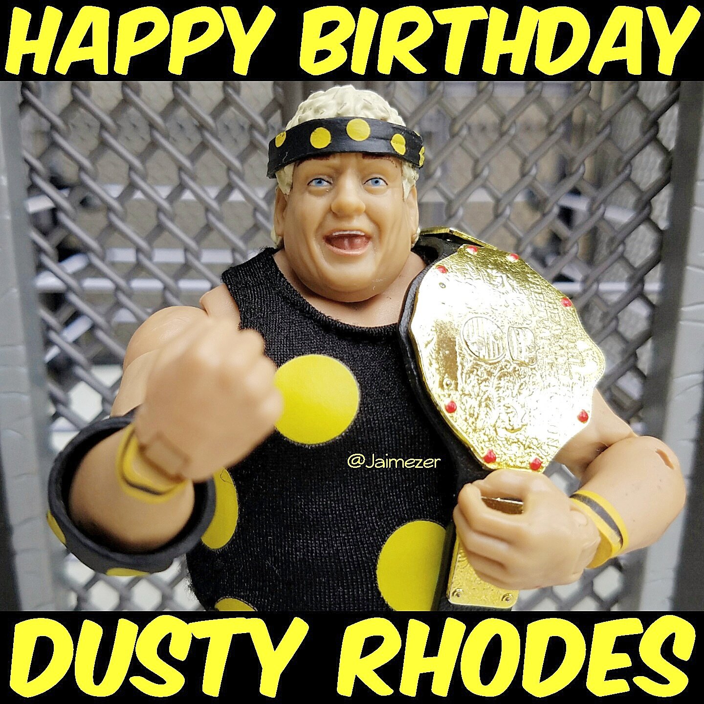 Happy Birthday to WWE Hall of Famer, the American Dream, Dusty Rhodes! RIP Dusty! 