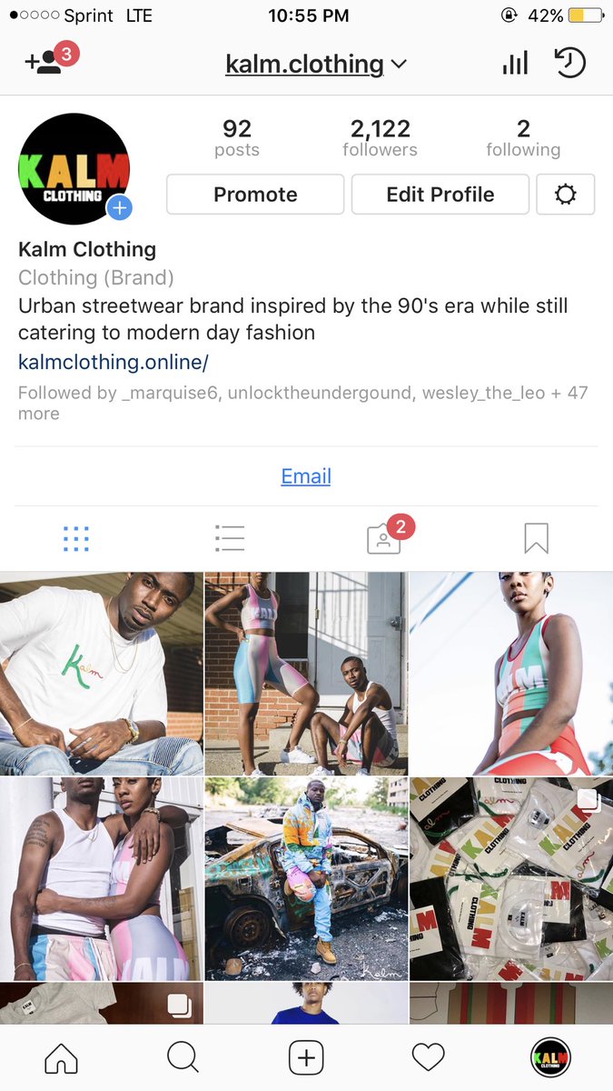 Be sure to follow Kalm on Instagram