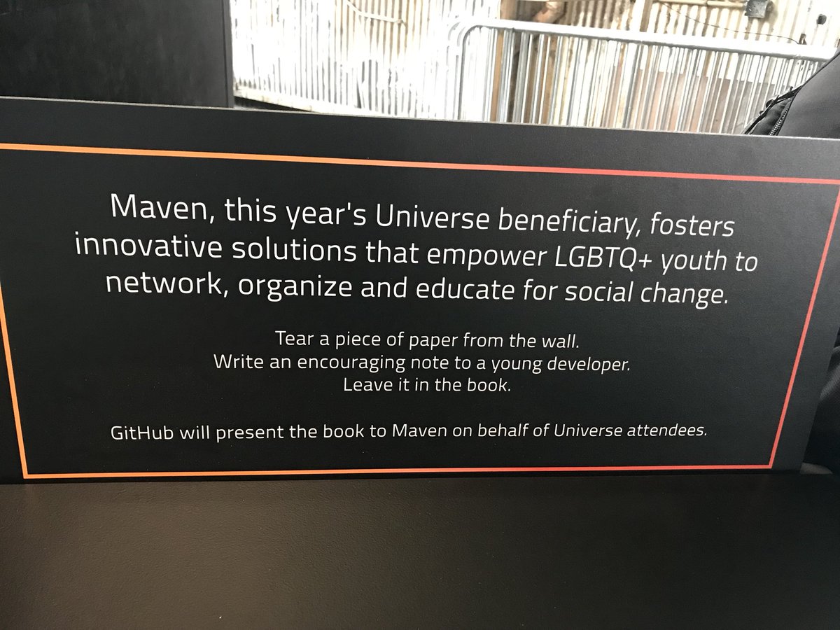 rokkzy's tweet photo. My favorite area of #githubuniverse2017 https://t.co/wBjHXUYdIL