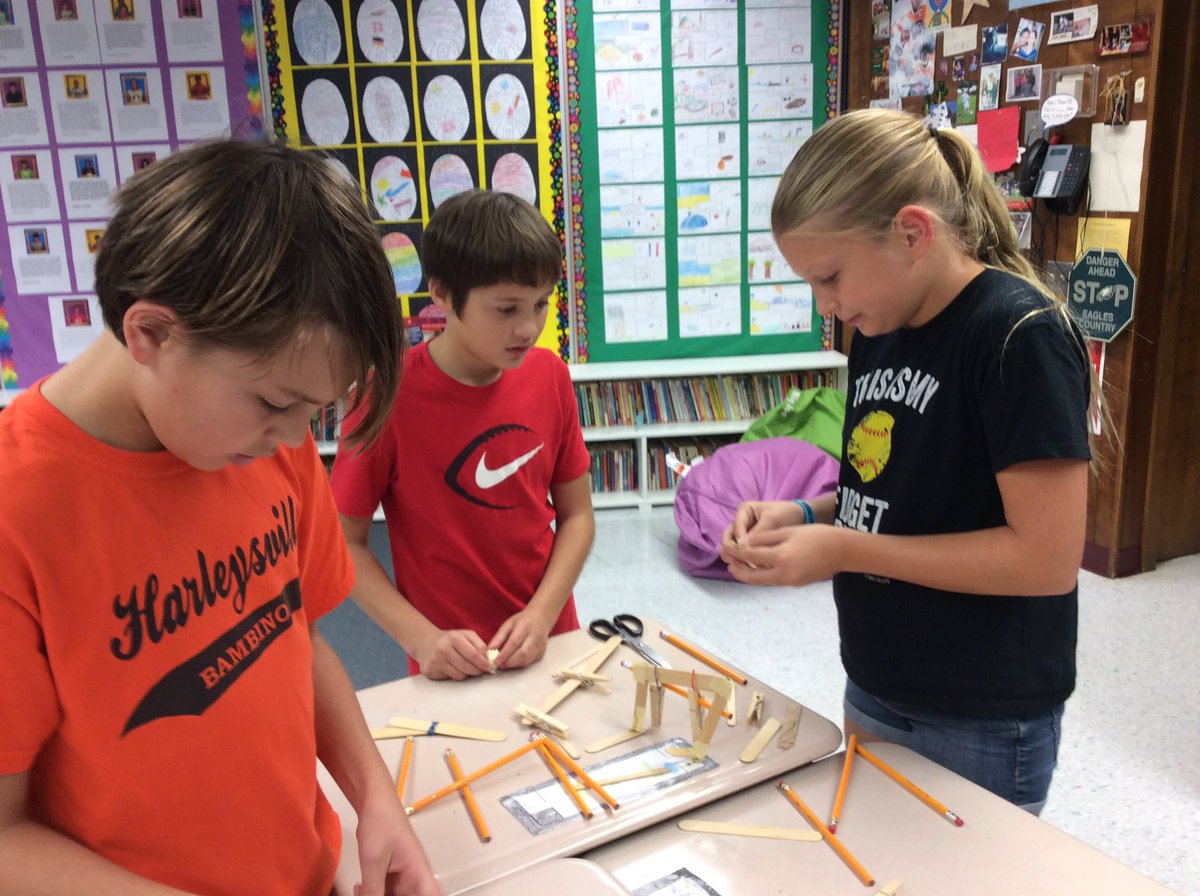 Our Candy Corn Catapult STEM Challenge was a huge success! The farthest distance launched- 56 inches!  #sasdnext <a href="/SASD_SalfordHil/">Salford Hills Elem</a>