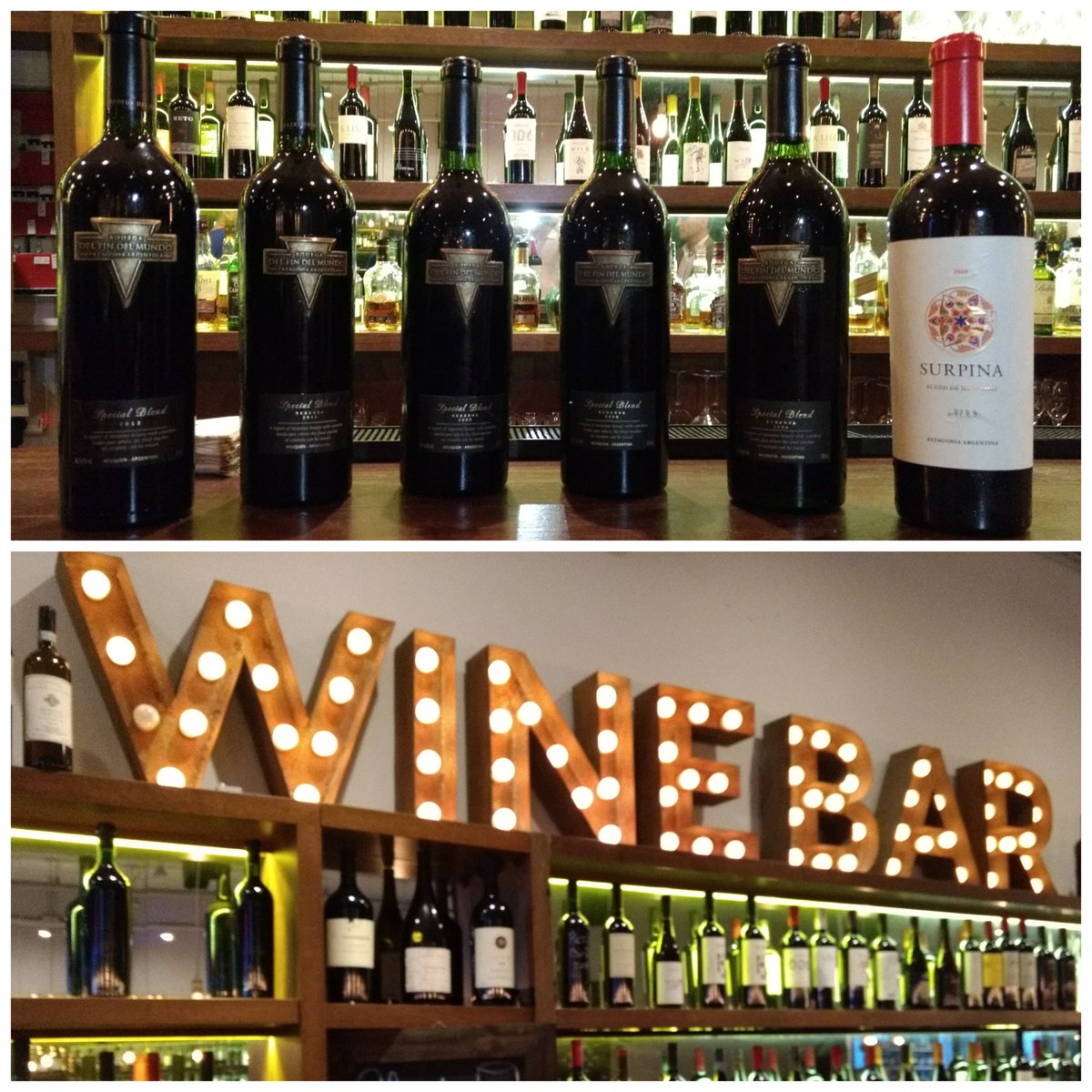 miladovcom's tweet photo. Les dije que hoy se corta? Ahí va! Tarde de #ArgWBcon @BodFinDelMundo en @MStreetBar... Cheers! 😉🍷 https://t.co/WpGeFSn8jt
