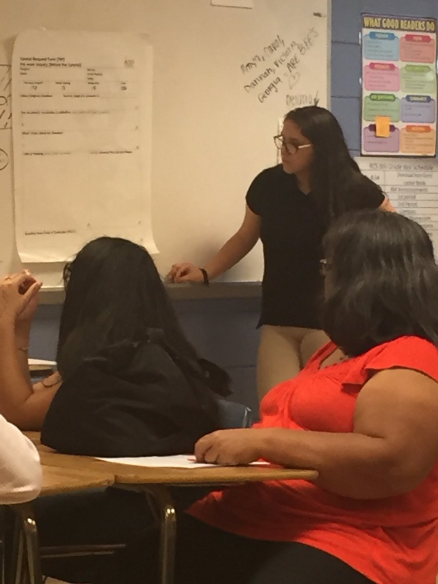 MsJMath8's tweet photo. #AVIDFamilyNight Two 8th grade AVID Ss leading #AVIDTutorial session. I❤️my kids! @CLCRidgeview @boddifordteach https://t.co/UKxGrb1Pom