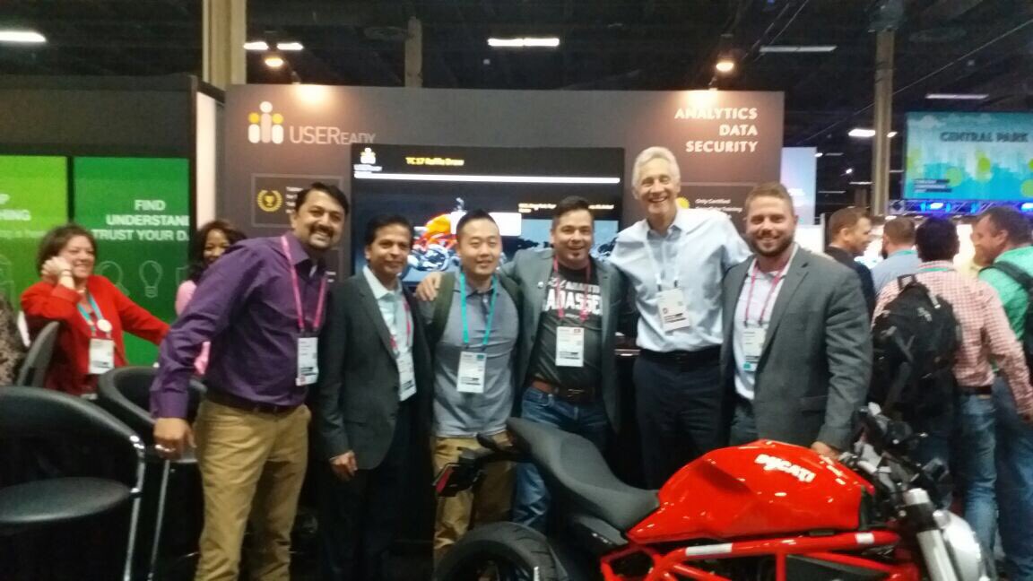 And we have a WINNER! Congratulations Steve Park of Texas who works at Toyota Motors #URatTC17 #Data17 #Raffle