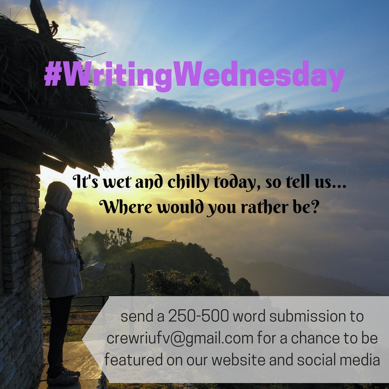 crewriufv's tweet photo. Hey Scribblers and Scribes! We are switching over management, keep a look out for updates. Here is a prompt for #writingwednesday for you :) https://t.co/y3OsE23q8g