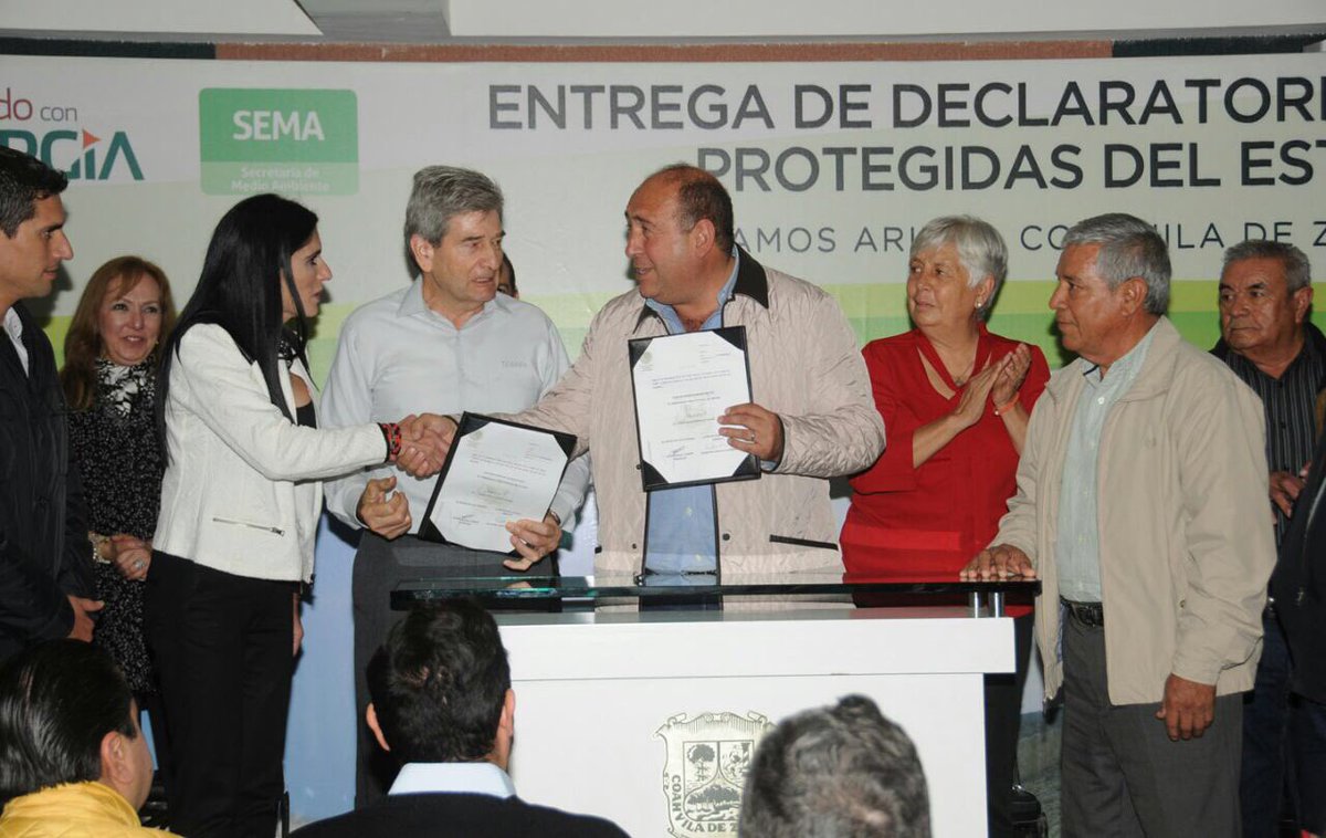 rubenmoreiravdz's tweet photo. En #CoahuilaElOrgulloDelNorte desde hoy el 17% del territorio es área natural protegida. Meta cumplida. Sociedad comprometida. https://t.co/nb0S65cH22