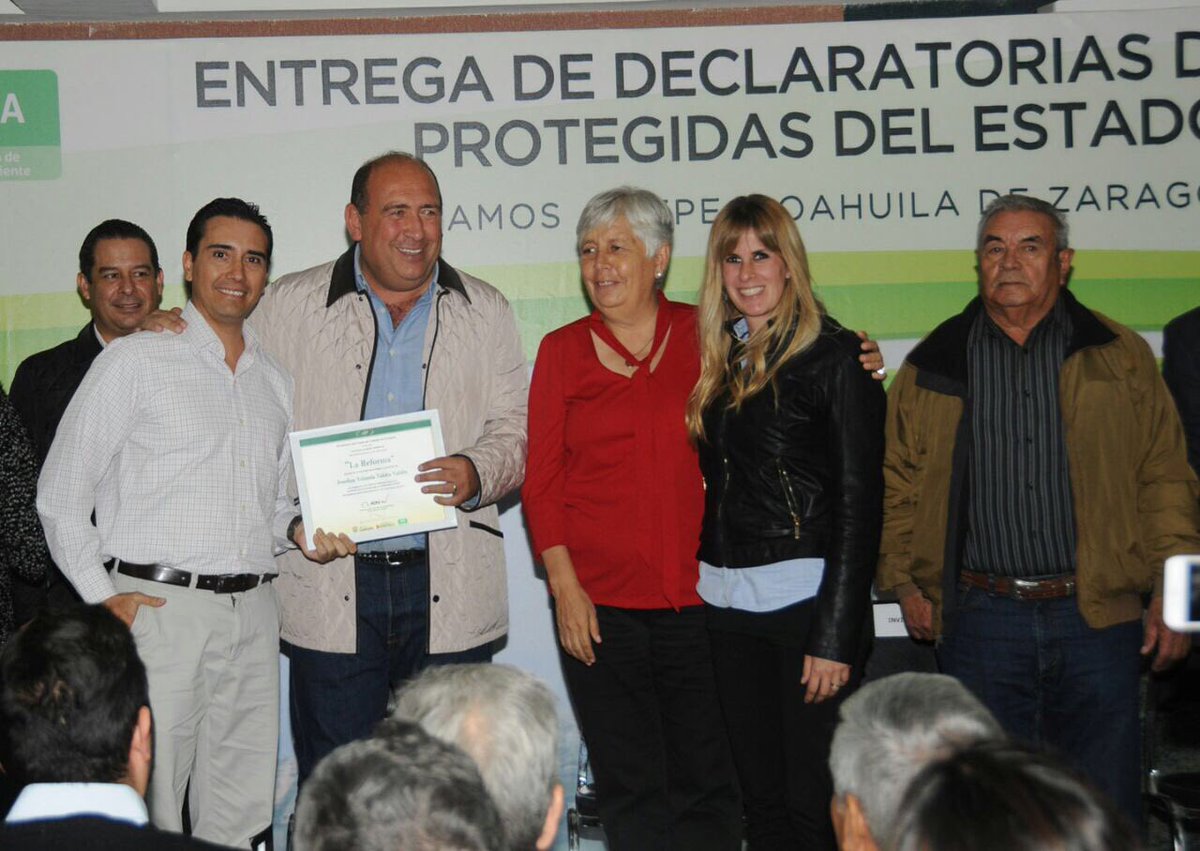 rubenmoreiravdz's tweet photo. En #CoahuilaElOrgulloDelNorte desde hoy el 17% del territorio es área natural protegida. Meta cumplida. Sociedad comprometida. https://t.co/nb0S65cH22