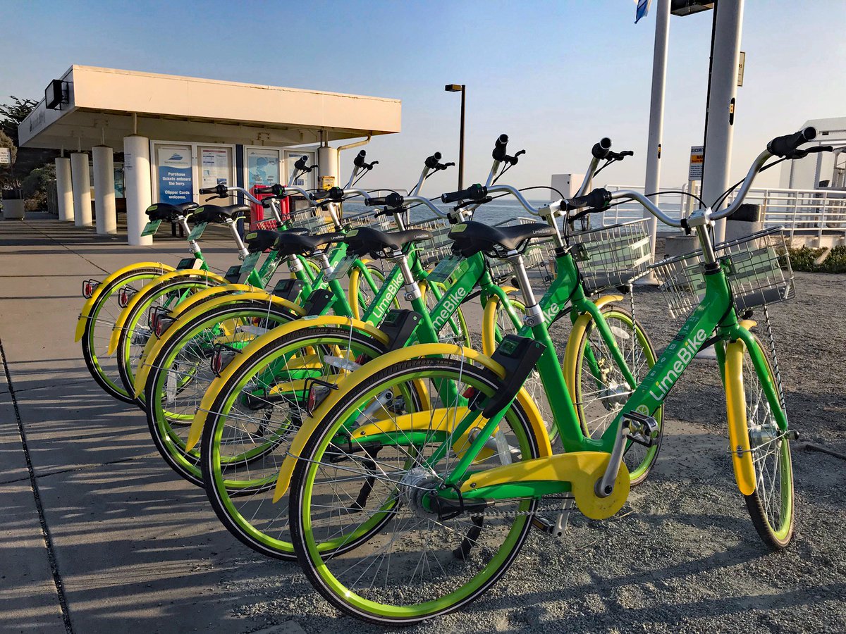 BaySideMediaLLC's tweet photo. Bike share system takes aim at last-mile problem in #SmartCities #IoT #limebike @limebike https://t.co/csIAUUvzDW https://t.co/PPdItoqLL0