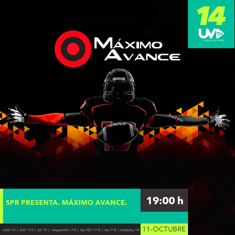 canalcatorcemx's tweet photo. El fútbol americano tiene voz el #Canal14TV a través de los especialistas de @maximoavance, ¡no te pierdas los detalles de este deporte! https://t.co/JZvBRBy1Tj