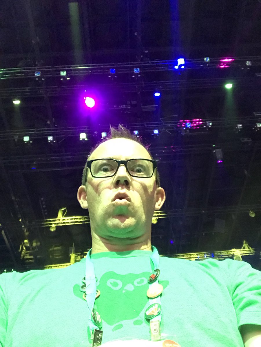 D8taninja's tweet photo. Getting ready for the 2017 Iron Viz Championships here at #data17!!!  How’s gonna be the champ????  I’m on pins and needles 😬 https://t.co/zr54QPWR2H