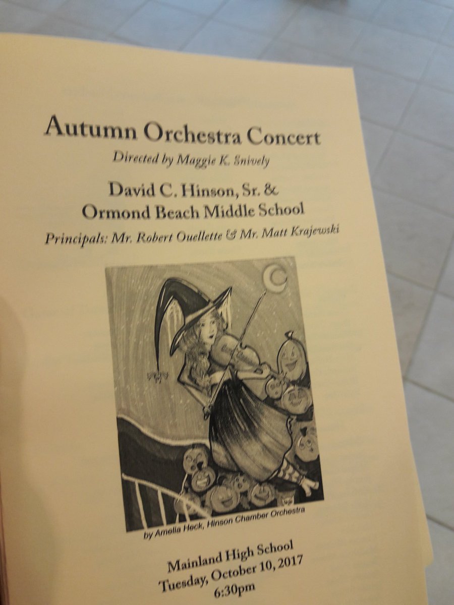 mainlandstrings's tweet photo. It was amazing to see the Hinson  and Ormond Beach Middle school Orchestras last night at Mainland! We hope to see them again very soon 😊 https://t.co/PwmyBst7UH