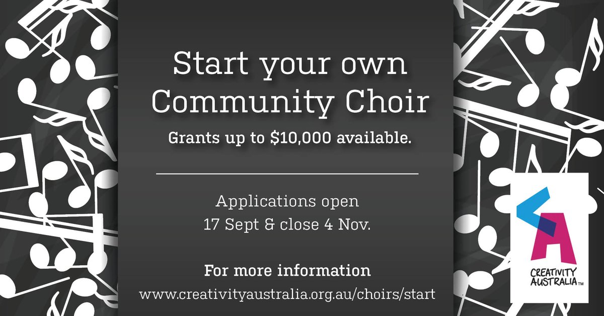 singforgood's tweet photo. If you love singing in a group &amp; connecting with diverse peoples then starting your own choir might be 4 you. Go to https://t.co/gExCRTqI8n https://t.co/GwS8WQhX1Z