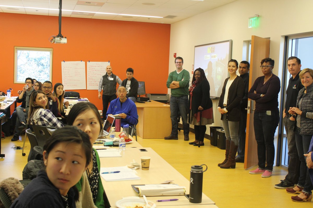 STEMbyTAF's tweet photo. We love when different groups collide as one unified #TeamTAF! Pictured are Martinez fellows and the TAF board meeting each other. https://t.co/O4Sg5j3uXA