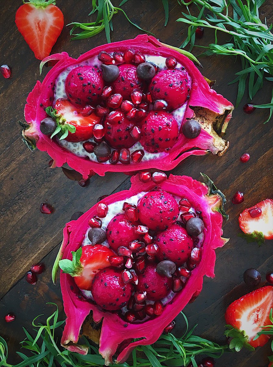 ShanCooks's tweet image. #veganeats #dragonfruit