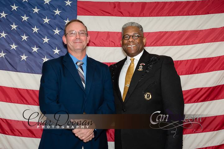 StaceinTexas's tweet photo. Who is the rockstar with Lt. Col. Allen West? My husband! @TXHLM14 #StarsofTexas #2017 #Upshur https://t.co/K4oAbmNkx6