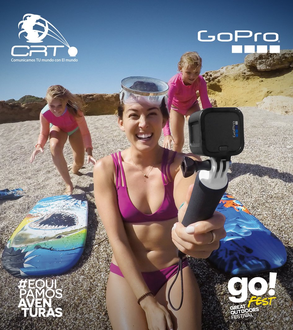 CRT_Ltda's tweet photo. Este fin de semana en GoFest estaremos nuevamente con cámaras y accesorios Garmin y GoPro, no te la puedes perder.

https://t.co/xL1JYwIcfh https://t.co/pvQkyYqlsd