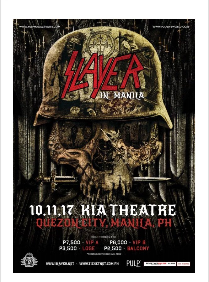 Estone1016's tweet photo. WHAT?! No Pit at SLAYER? https://t.co/C3p5gLUnJo https://t.co/omX4kXNYil