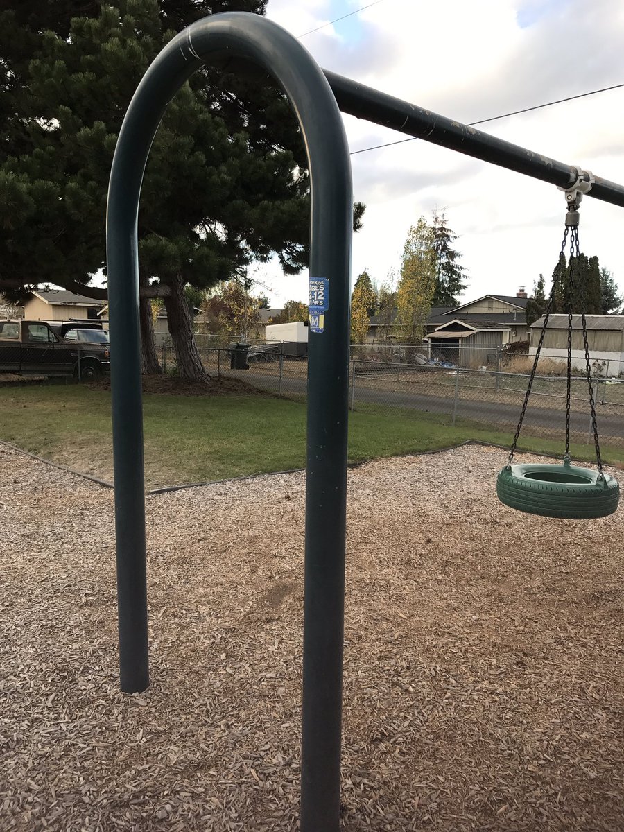 RachoKnapp's tweet photo. Oh look! It's a playground parabola!  Why? Because the parabola adds extra fun and a sense of wonder to the playground. @waszel #pcm141 https://t.co/wdB0QnTmsk
