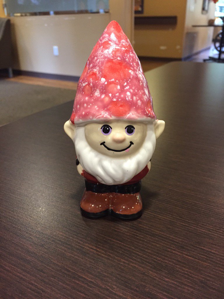 b4vpassat's tweet photo. Ariana's #gnome that she painted all by herself. #nohelpfromdad #rainydayin #paintingfun @Kinbc2014 https://t.co/em3E20cl9a