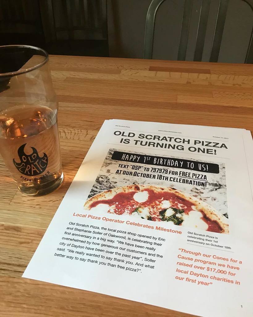 FYI <a href="/oldscratchpizza/">Old Scratch Pizza</a> 🍕 is turning 1 and will be running the Baton next week. Have you been there? [Turn on post no… ift.tt/2yjtTnX