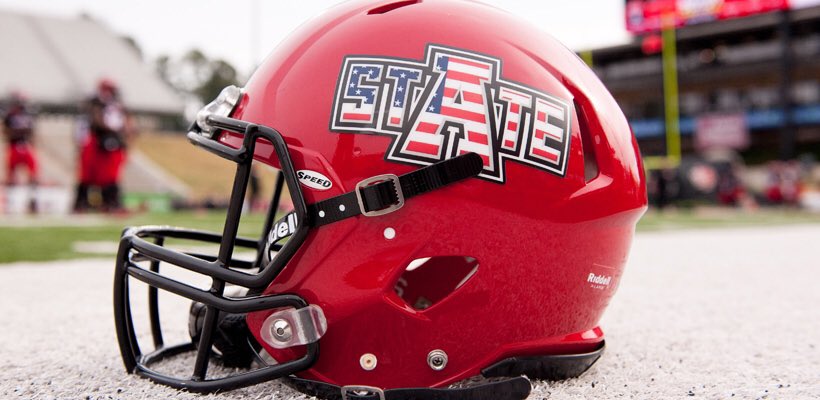 LayneHatcher's tweet photo. Super excited to receive an offer from Arkansas State!! Can't wait to see their Gameday atmosphere this weekend!! #BuildingAMonster https://t.co/r8rLIfc8z2