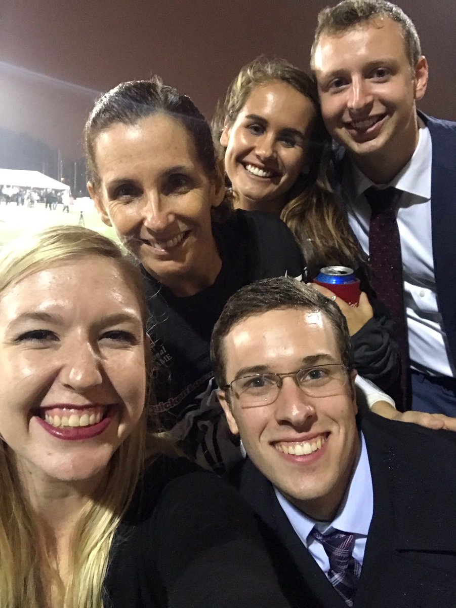 MarthaMcSally's tweet photo. Thanks to my awesome staff for braving the weather &amp; coming out to the #CongressionalFootballGame to cheer us on tonight! #TeamMcSally 🏈🇺🇸 https://t.co/Hz2vyFP2vk