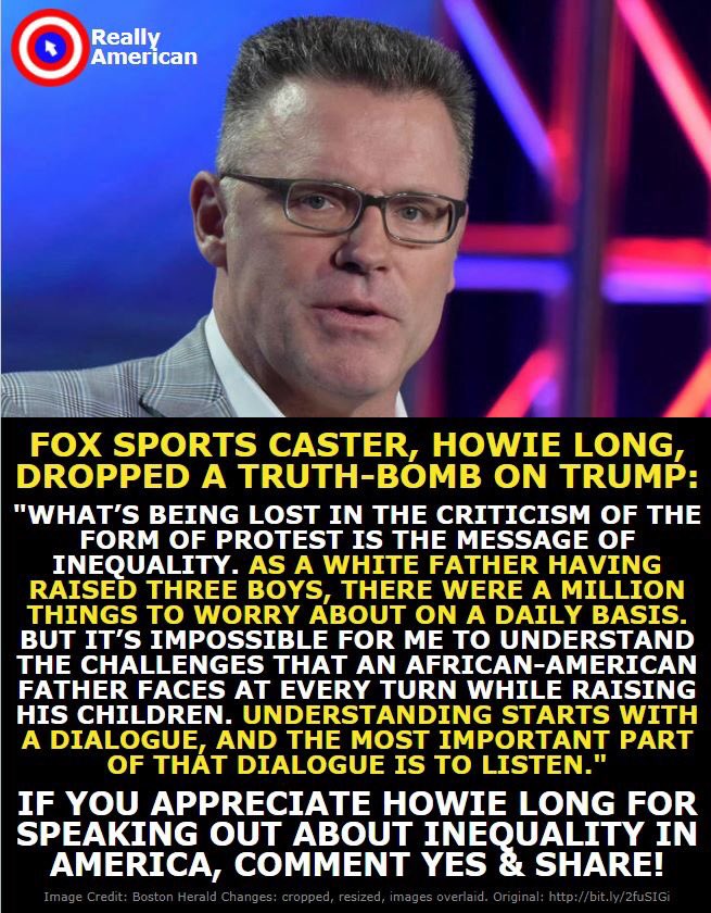 Much respect for Howie Long.