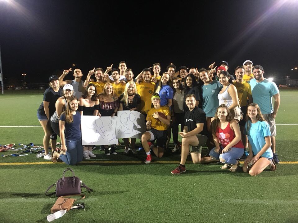 4-0 in flag football. Thanks for cheering us on ladies! <a href="/deltazetaucf/">D E L T A  Z E T A</a>