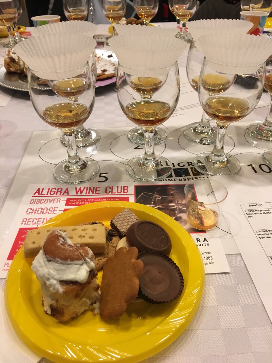 Corks_crumbs's tweet photo. Excited for tonight’s Bourbon and Biscuit Tasting @AligraWine !
#mouthwateringmadness #bourbonrules https://t.co/JnJ820w3V7