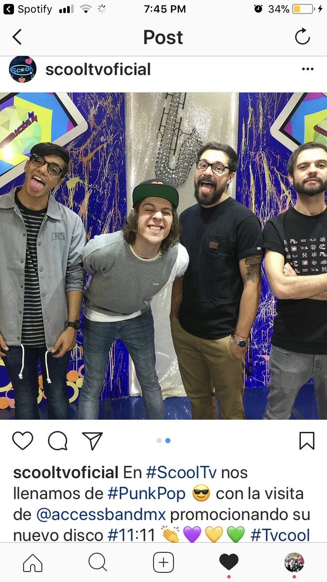AccessBandMX's tweet photo. Muchas gracias, no se pierdan nuestro nuevo sencillo #TanFelicesConFriendzone #SayAccess @sayoceanband https://t.co/ysq93Cxztk