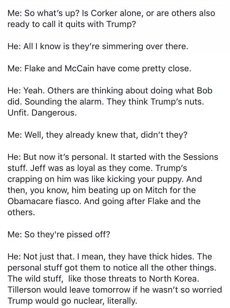 RBReich's tweet photo. This morning I phoned my old friend, a former Republican member of Congress, to discuss Trump's latest outbursts. (1/2) https://t.co/Fo34mKTBui