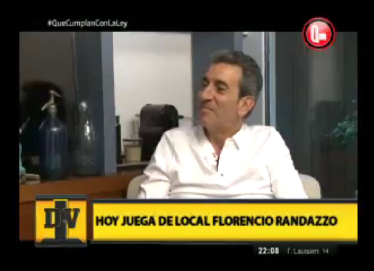 QMnoticias's tweet photo. #AHORA en #DeVisitante @RandazzoF #entrevista junto a @patogalvan en #qmnoticias #hayotratele https://t.co/vVlxRL0REr