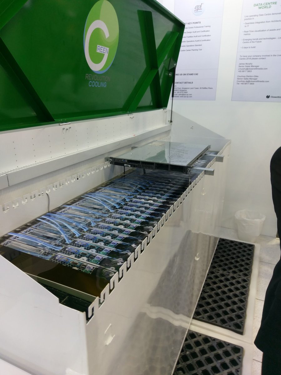 GRCooling's tweet image. #DCWSG17 @dcwasia Come learn about Hyperscaling Efficiency – with #ImmersionComputing at 1:45pm #EnergyEfficiency hubs.ly/H08THk80