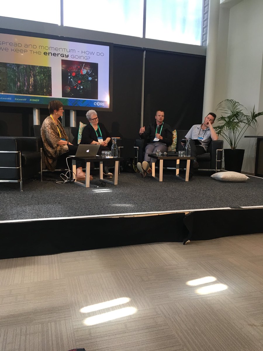 cer23's tweet photo. Loving this frank and open discussion about challenges in education today. #ulearn17 https://t.co/e3G7vYA0tW