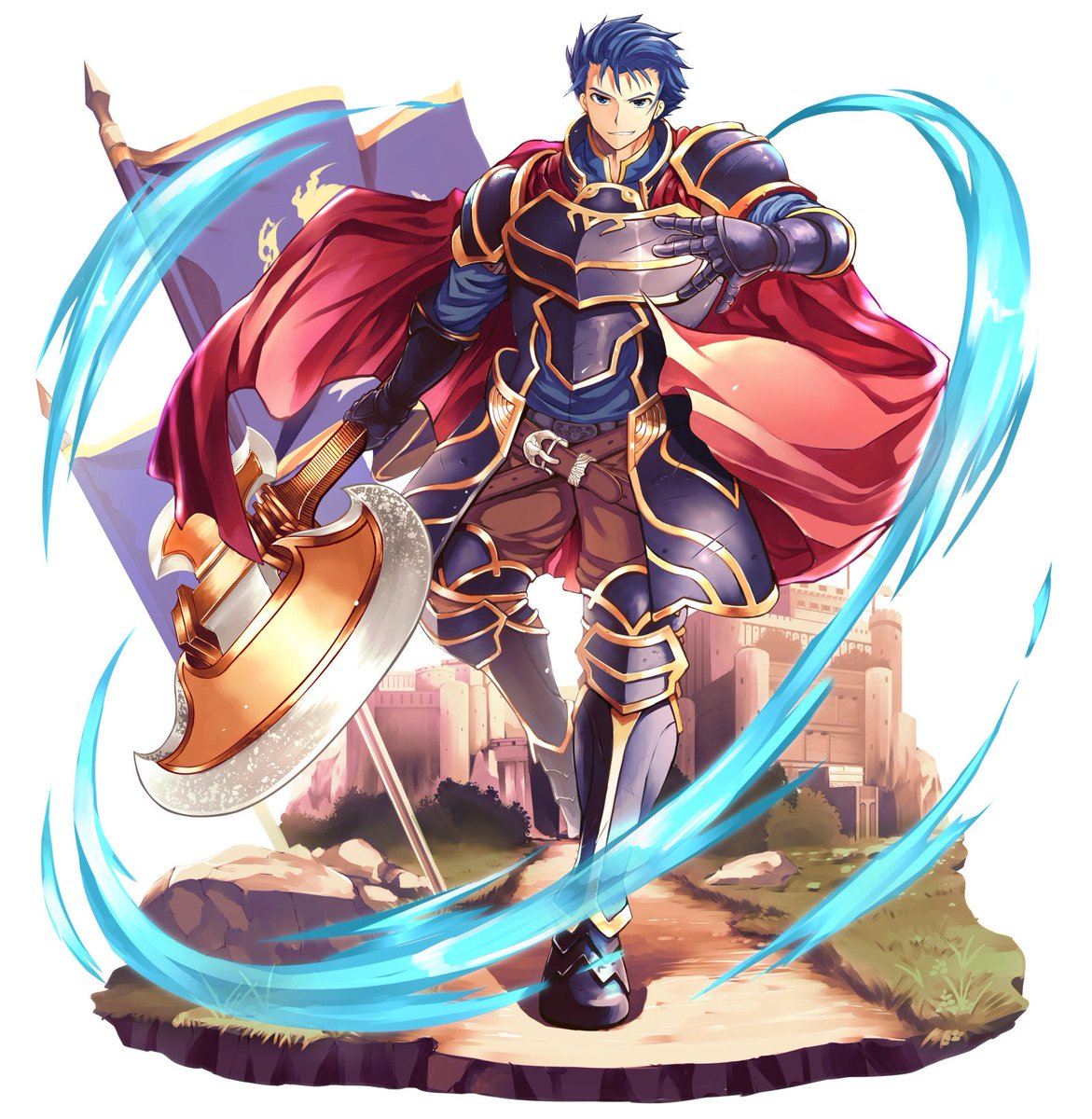 中林ずん Owo エレガ1 5巻電子発売中 No Twitter オスティア皇弟ヘクトル アルマーズはドット必殺モーションが凄く良い でも大体はヴォルフバイルにお世話になりました Feヒーローズ Fe烈火の剣