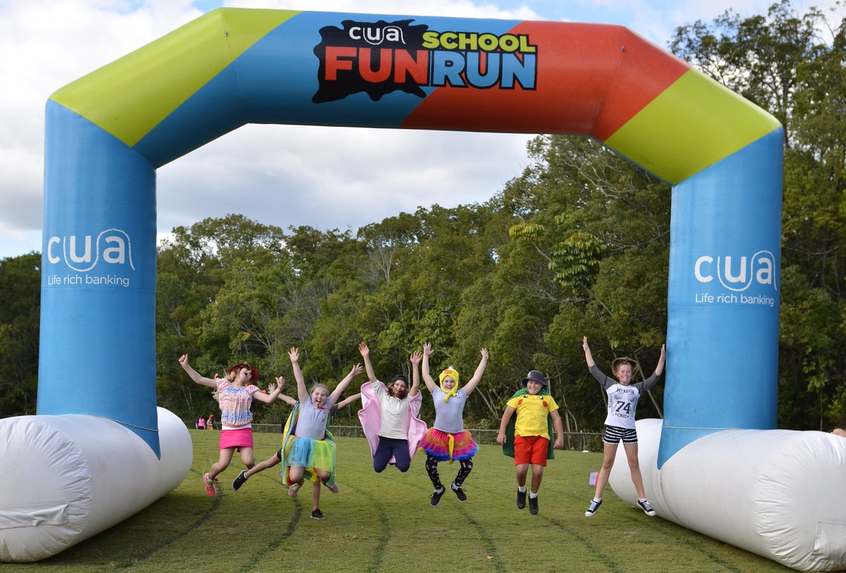William Duncan State School have scored some cooler weather today for their CUA School Fun-Run 🌈 Kicking off in just over an hour!