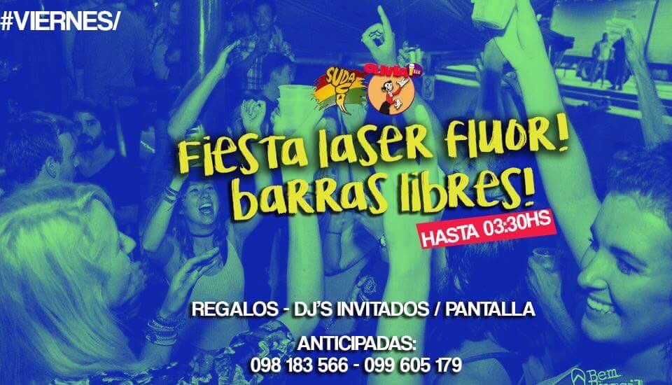 s_u_d_a_c_a_'s tweet photo. #VIERNES #BARRASLIBRES #FIESTALASERFLOUR https://t.co/eQhOW3Ctf3