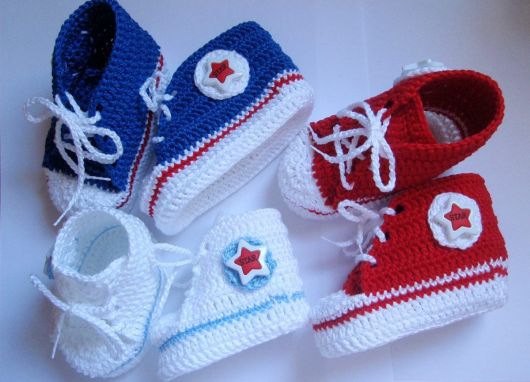 Crochetingknit's tweet photo. All Star Baby Crochet Shoes ❤️👶 #Baby #Crochet 
https://t.co/JB4u3Neu54 https://t.co/mHF8wxk4ji