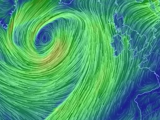 MetAlertIreland's tweet photo. Winds increasing morning to gusts of 100kmh along all Irish coasts. Care required near exposed headlands, cliffs, piers & high ground https://t.co/uVg5nA4DsW