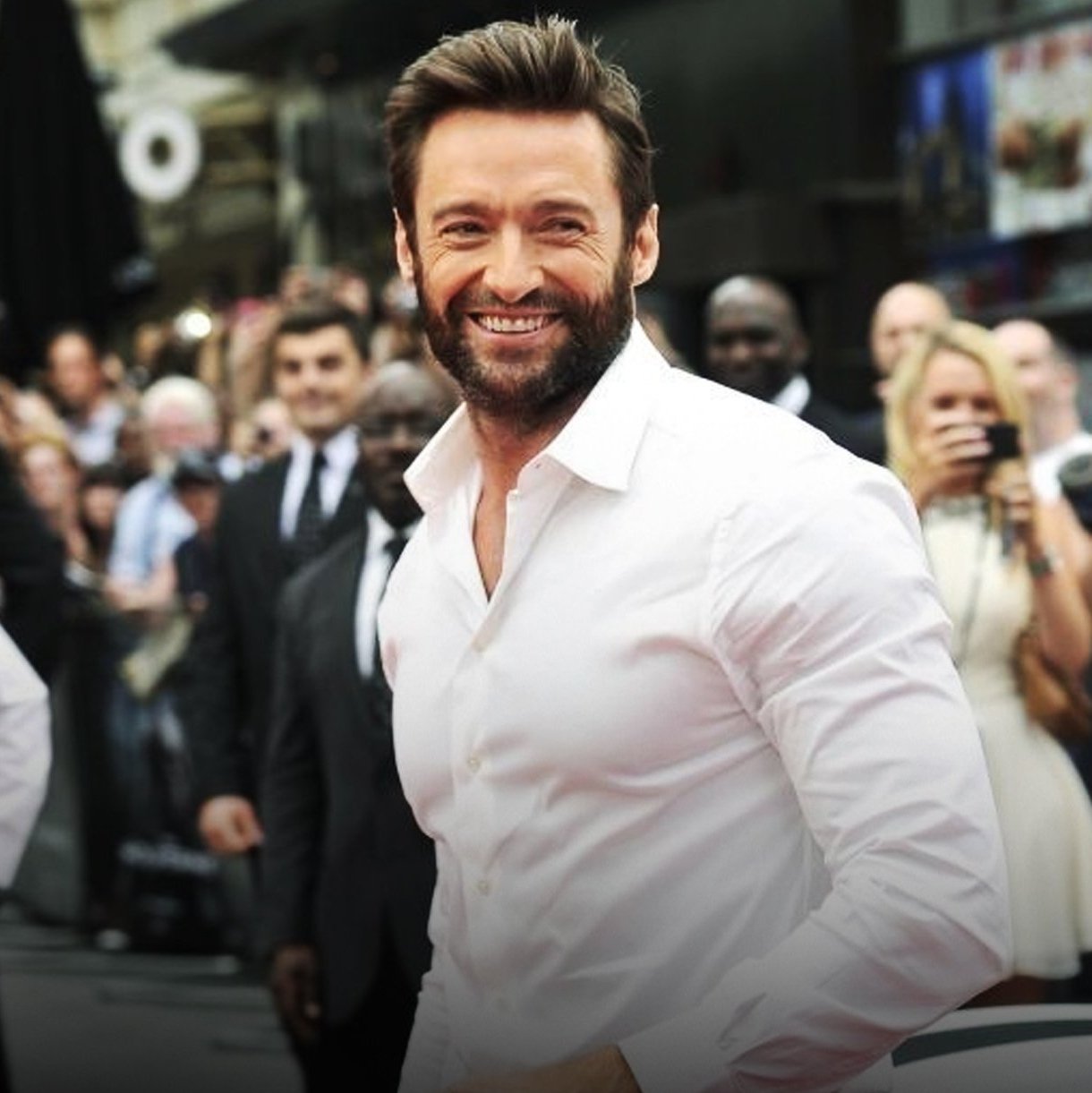 Happy Birthday Bub! Hugh Jackman turns 49 today! 
Not quite the Old Man Logan yet!  