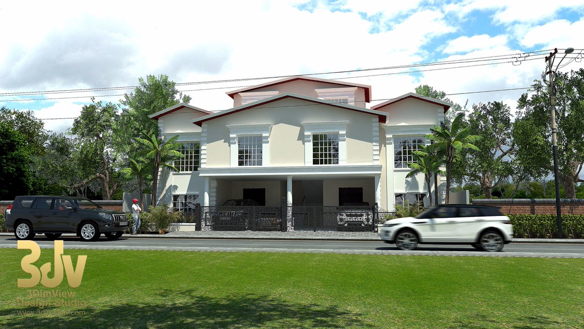 3dimview's tweet image. Affordable Duplex House.  (Ibrahim Villas . Rawalpindi)
Each unit: 7 Marla
by: 3DimView