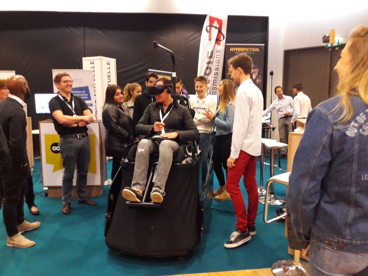 Futuralps's tweet photo. Testez la réalité virtuelle chez #optimareality à #progi17 https://t.co/ENaYM2Boa8