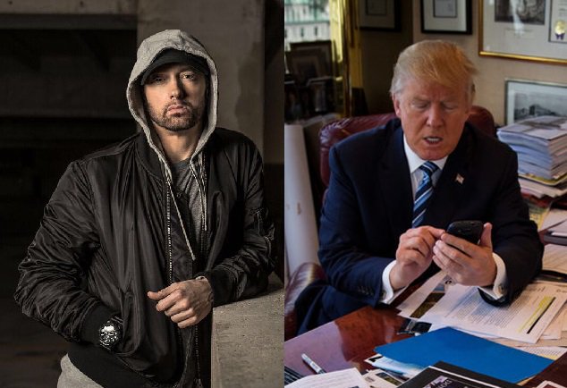 Eminem yibasiye Trump amushinja kwirengagiza abaturage akaba ...