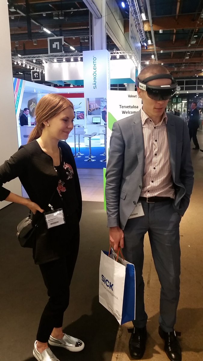 #Teknologia17 #valmet tulkaapa testaamaan #HoloLens virtuaalikoulutusta
