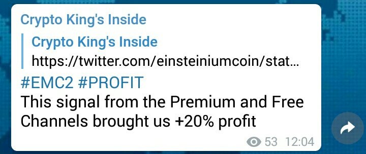 CryptoKingsTeam's tweet photo. $EMC2  #Profit +20%
$NEO $KMD $DCR $FCT $ETC $BTA $VIA $GBYTE $XVG $STRAT $XMR $DCT $ANT $MONA $GAME $ZEC $ETH $BTC
https://t.co/oBk8ykwpXo https://t.co/Aprzs8dP2N