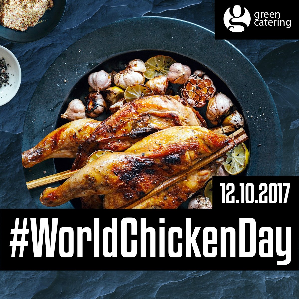 greencateringSA's tweet photo. Today is #WorldChickenDay! Our fave #chicken dish is our sticky korean chicken wings with a burned orange salad &amp;spring onion #GreenCatering https://t.co/RDYTItE4aj