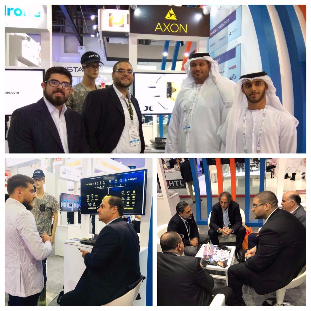 Oxygen in Action with partner <a href="/axon_us/">Axon</a> 
#Gitex2017 #GitexFutureStars
