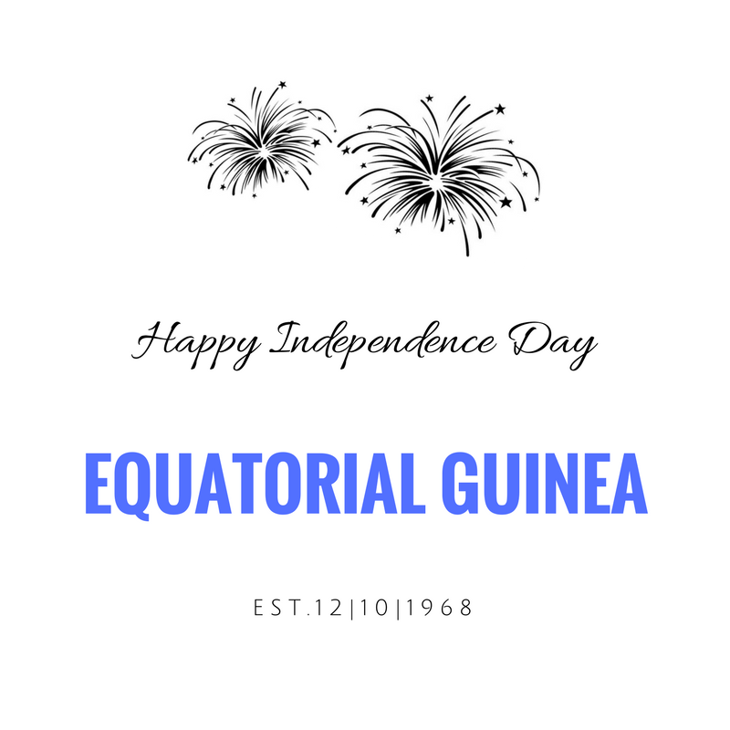 ZathuNation's tweet photo. #happyindependenceday #EquatorialGuinea! Let Freedom reign! 12/10/68 #zathu #zathunation #discoverAfrica https://t.co/SNyTpo7e8X