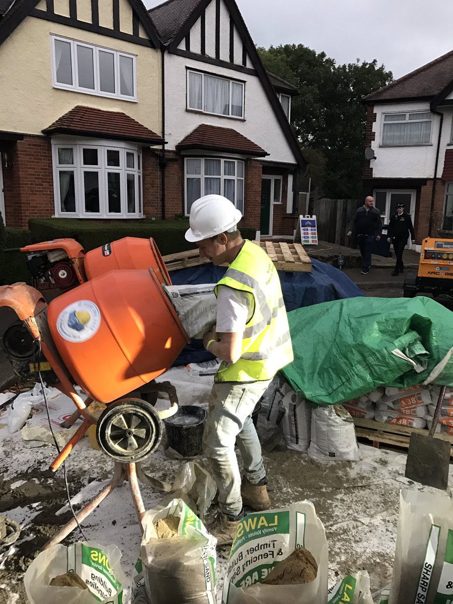 Really pleased to help out on <a href="/DIYSOS/">DIY SOS</a> yesterday. Well done guys